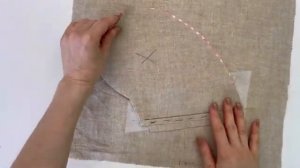 Обработка прорезного кармана с листочкой