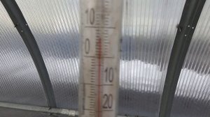 Рассада томатов в теплице. Первая ночь оказалась НЕ ОЧЕНЬ УДАЧНОЙ! 31 марта 2026 года.