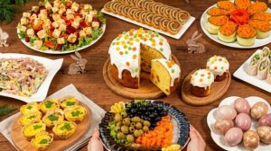 💐 Готовимся к Пасхе_ от изысканных закусок до нежной творожной пасхи! 🍽️