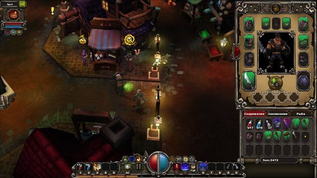 Прохождение Torchlight. Серия 5. Сырое подземелье и город Сумеречный.