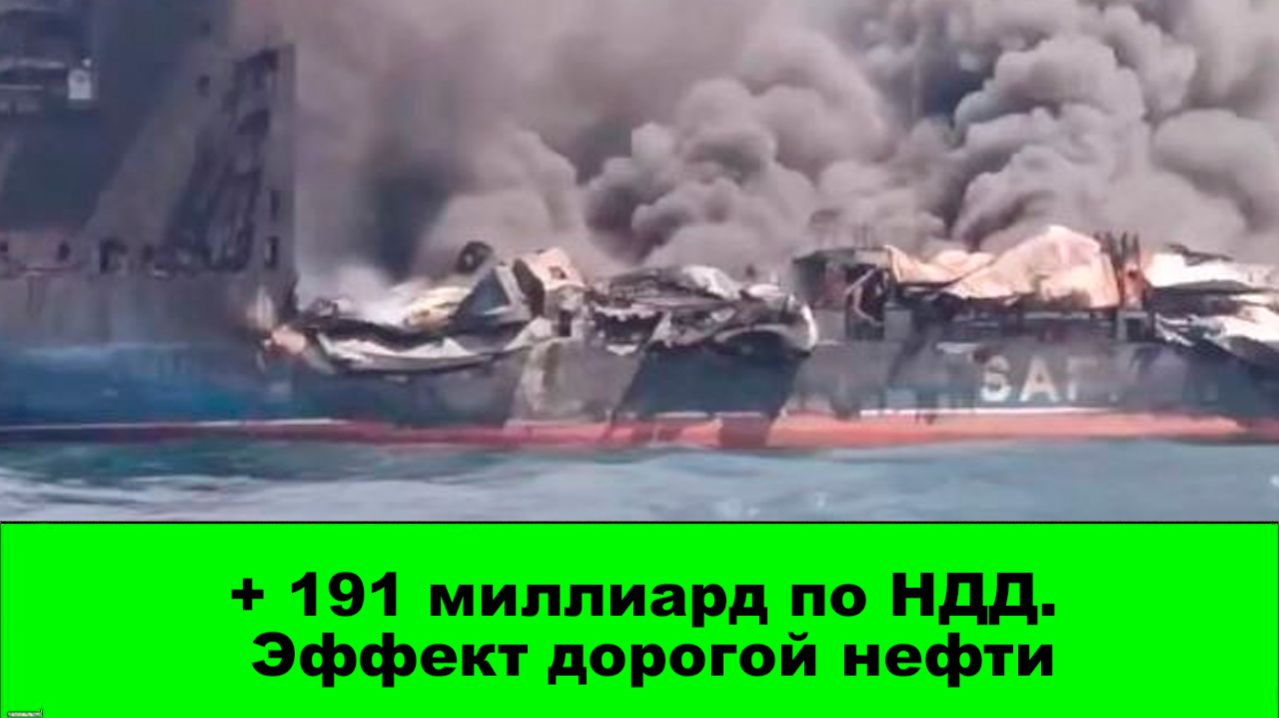 + 191 миллиард по НДД. Результаты блокировки Ормузского пролива для Российского бюджета