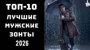 🔝ТОП-10. Лучшие зонты 2026🏆 Зонтик от дождя ☂️Какие зонты самые надежные✨