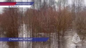 Нижегородские спасатели перешли на усиленный режим работы, чтобы бороться с последствиями паводка