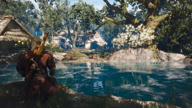 Гладь озера -  Расслабься и помедитируй как ведьмак, фоновая музыка из игры Ведьмак 3 Велен