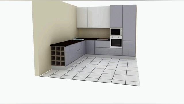 кухня с фасадами AGT