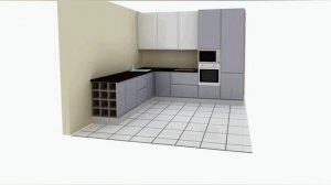 кухня с фасадами AGT