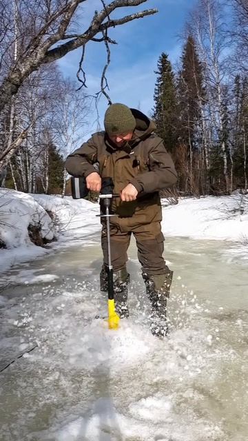 1 апреля таёжный ручей