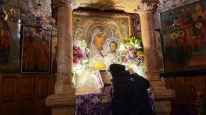 Богородица Иерусалимская в Храме Успения Пресвятой Богородицы в Гефсимании