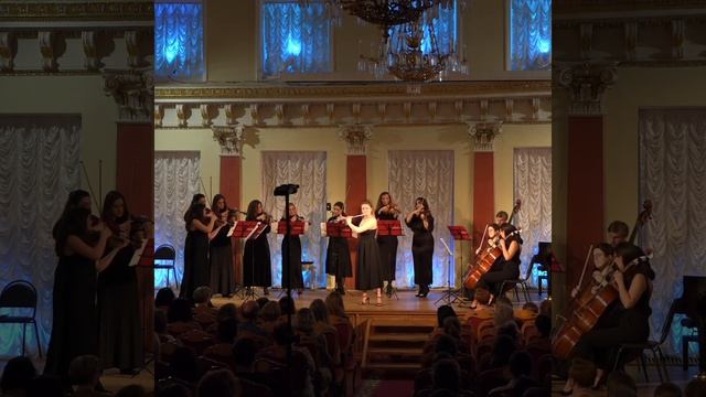 О.Тактакишвили Соната для флейты и фортепиано часть 3. Обработка для камерного оркестра. Chamberries