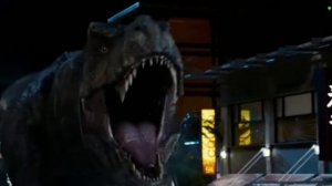 Клип про Индоминуса Рекса и Тираннозавра под песню "Обычный человек".