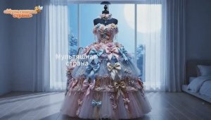 Мультики для девочек. Платья для принцесс. Невероятная ИИ-анимация.