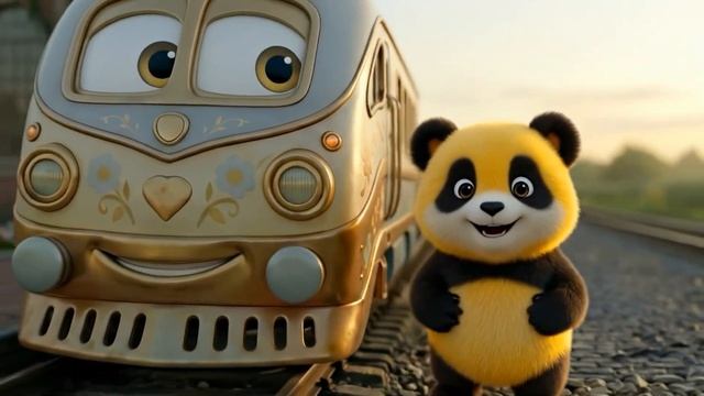 Поезд ушел под воду?! Шок-реакция Акселя  Мультики про игрушки