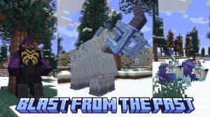 Minecraft 1.20.1: Мод на Ледниковый период! ❄️ (Blast from the Past)