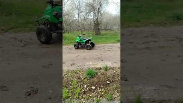 покатушки на квадре серия 2