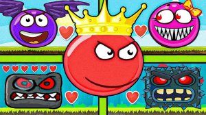 Новый КРАСНЫЙ ШАР, Красныш спасает деревню красных шариков