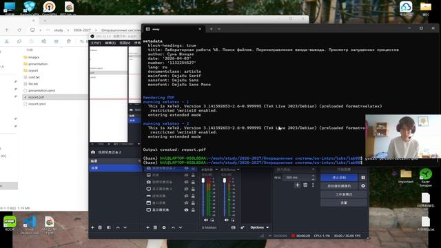 Лабораторная №8. Подготовка отчёта