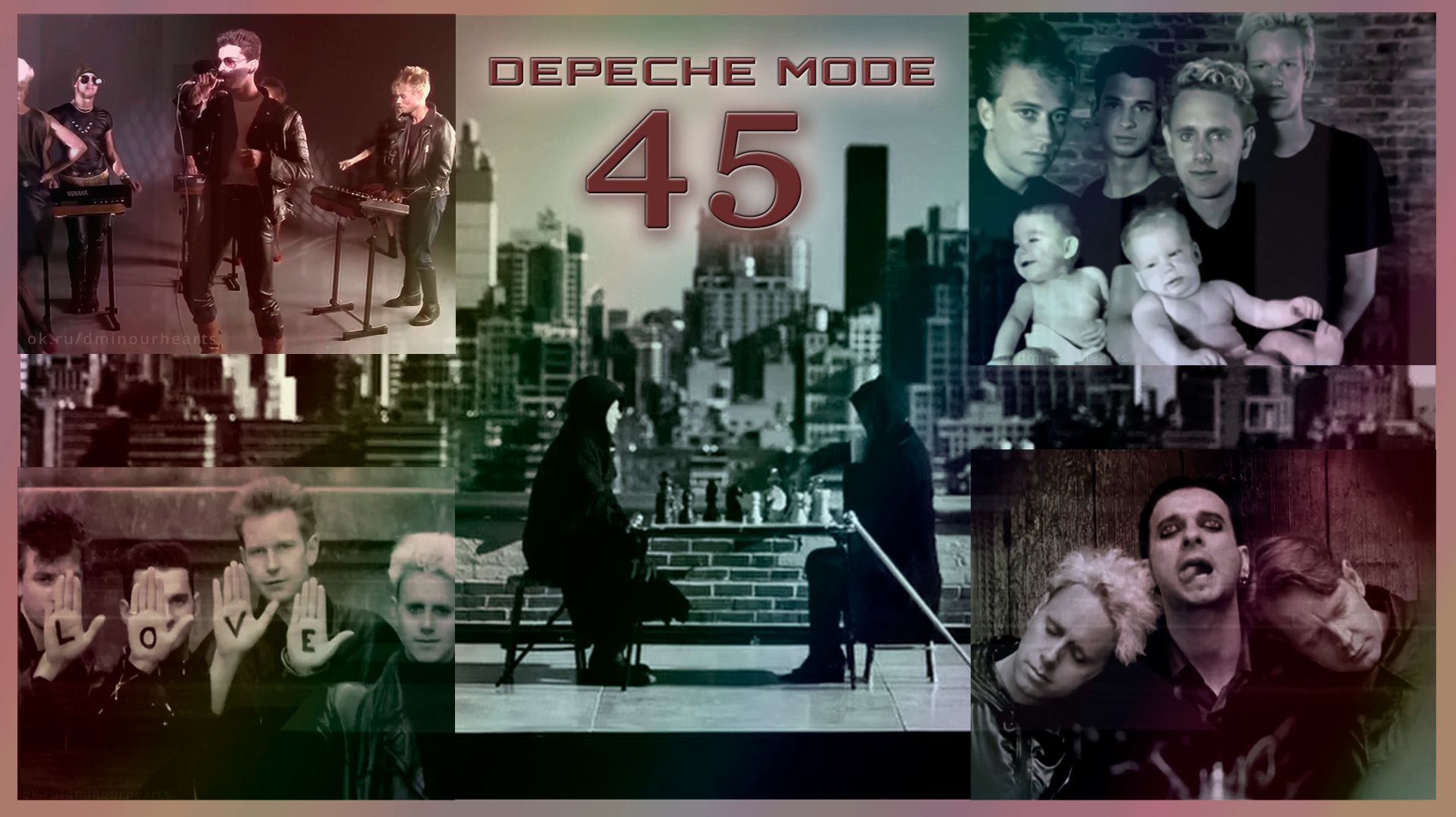 Depeche Mode - Ghosts Again DM 45 (history in videos)