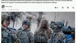 ‼️🇩🇪🏴☠️ Германия готовится к войне: молодым немцам запретили покидать страну без специального ра