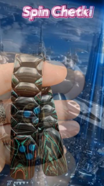 Чётки удивительного цвета от мастера Алексея.