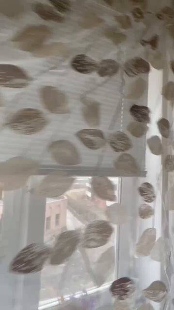 Сама сшила и повесила…