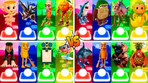 МЕГАМИКС Coffin Dance БРЕЙНРОТ 💎 Итальянские Мемы | Tiles Hop №361-364