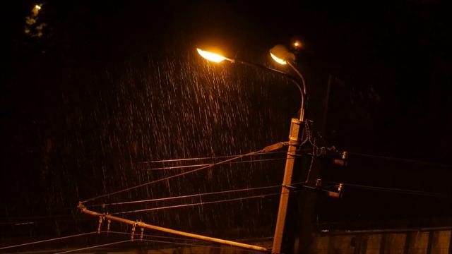 🌧️⚡ Шум дождя + звуки грома 3 часа | Для глубокого сна, отдыха и фона 💤🌩️