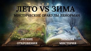 ОБЗОР ОРАКУЛОВ ЛЕНОРМАН "ЗИМА VS ЛЕТО" ОТ НАТАЛЬИ ЧАРСКОЙ