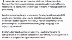 🇷🇺🇺🇦🇵🇱 Поляки испугались российских ракет над Украиной, в небо поднята авиация

▪️Сообщается,
