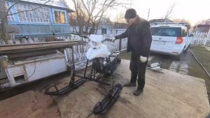 Разборка снегохода