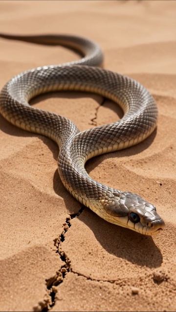 Ядовитая змея в пустыне природа змеи приключения