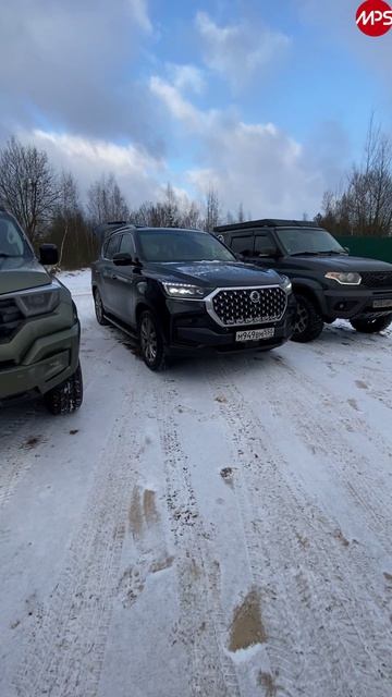 Tank 400 против KGM Rexton, на пределе возможностей: УАЗы на подхвате, где больше внедорожника?