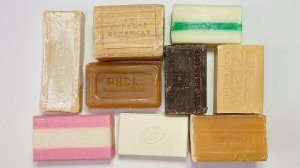 асмр резка хозяйственного мыла. cutting soap