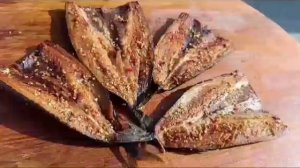 Бабочка из скумбрии со специями