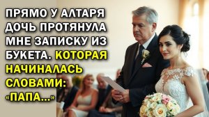 Истории из жизни| Прямо у алтаря дочь протянула мне записку |Аудио рассказы|Жизненные истории