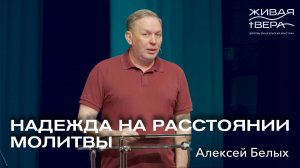 Надежда на расстоянии молитвы | Алексей Белых | Живая вера