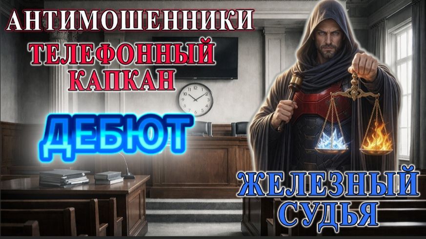 ЖЕЛЕЗНЫЙ СУДЬЯ / ПРИГОВОР БЕЗ ПРАВА НА ОБМАН / МОШЕННИКИ ЗВОНЯТ ПО ТЕЛЕФОНУ
