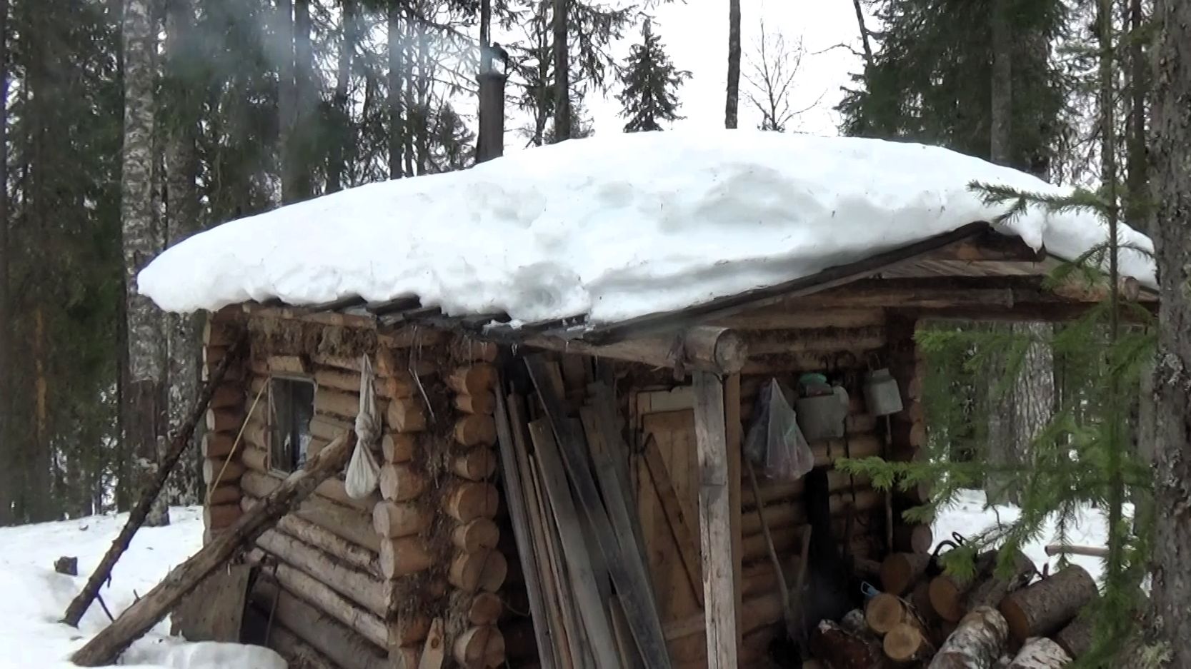 Хариус на лесной речке \ Март 2026 \ Часть 6