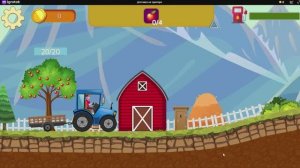 Синий трактор, игра для детей, детское видео, смотреть детские мультики, песни, алфавит и игры
