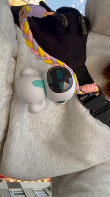 Робот Эйлико Eiliko на прогулке