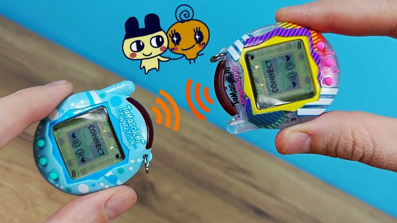 Как подружить два Тамагочи вместе! Новинка Tamagotchi Connection