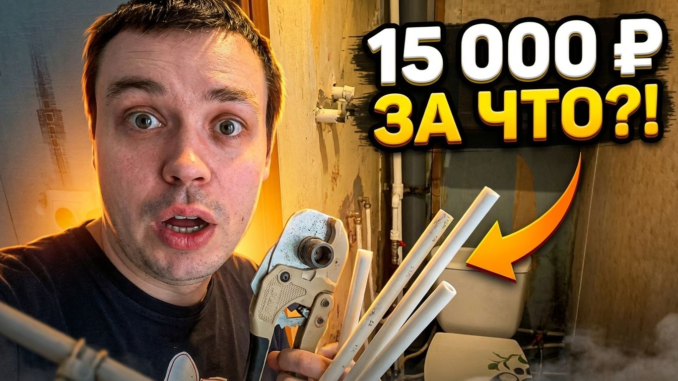 Слесарь попросил 15 000 ₽… сделал сам и офигел