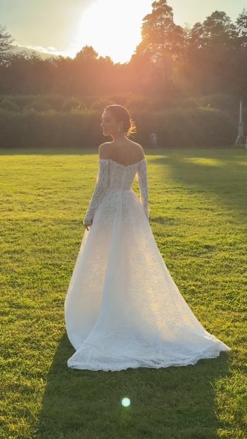 Свадебное платье Любовь из коллекции «Навстречу мечте» 2026 от бренда Анна Кузнецова