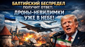 Прибалты в панике: россия готова запустить «украинские» дроны по их инфраструктуре!