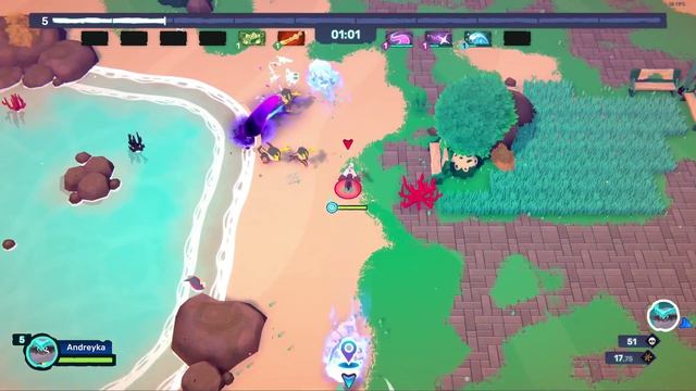 Temtem: Swarm — тактический ход: друг показал удачную позицию в игре — прячется в кустах и атакует