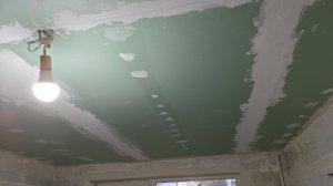 Купил квартиру .Потолок дранка .Часть вторая завершающая .