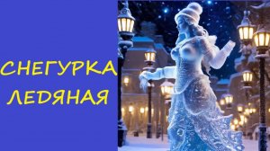 014. Снегурка ледяная