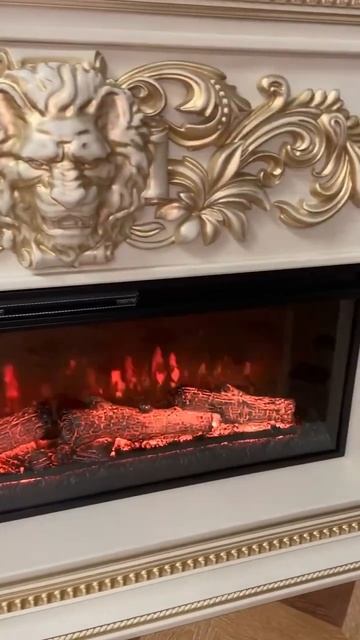 Шикарный линейный электрокамин Бастион с электроочагом Joker 45 #электрокамин #камины #каминвдоме