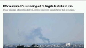 ‼️🇺🇸🇮🇷 У США заканчиваются цели для ударов по Ирану, — Politico

▪️У Пентагона остаётся всё мень