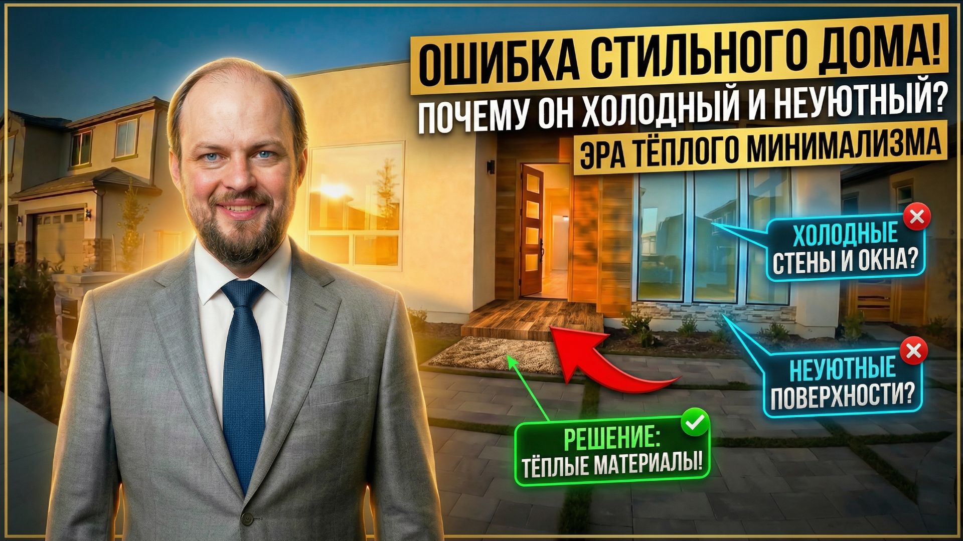 Дом, ломающий стереотипы! Обзор одноэтажного дома с плоской крышей: что забрать в свой проект?