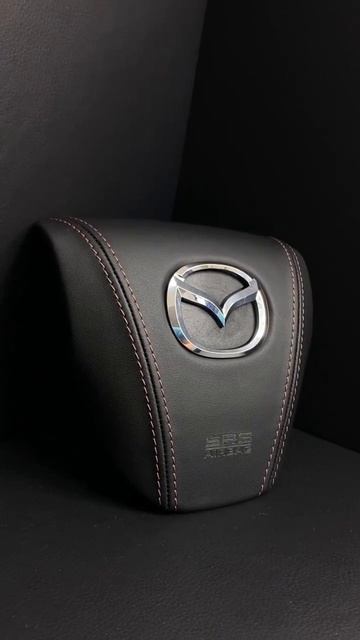 Mazda 6 GH. Перетяжка подушки безопасности руля